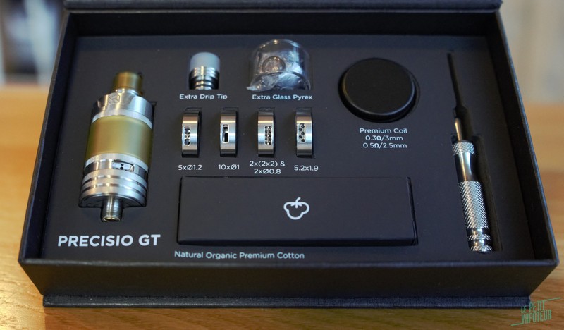 cinq inserts precisio gt  blog le petit vapoteur